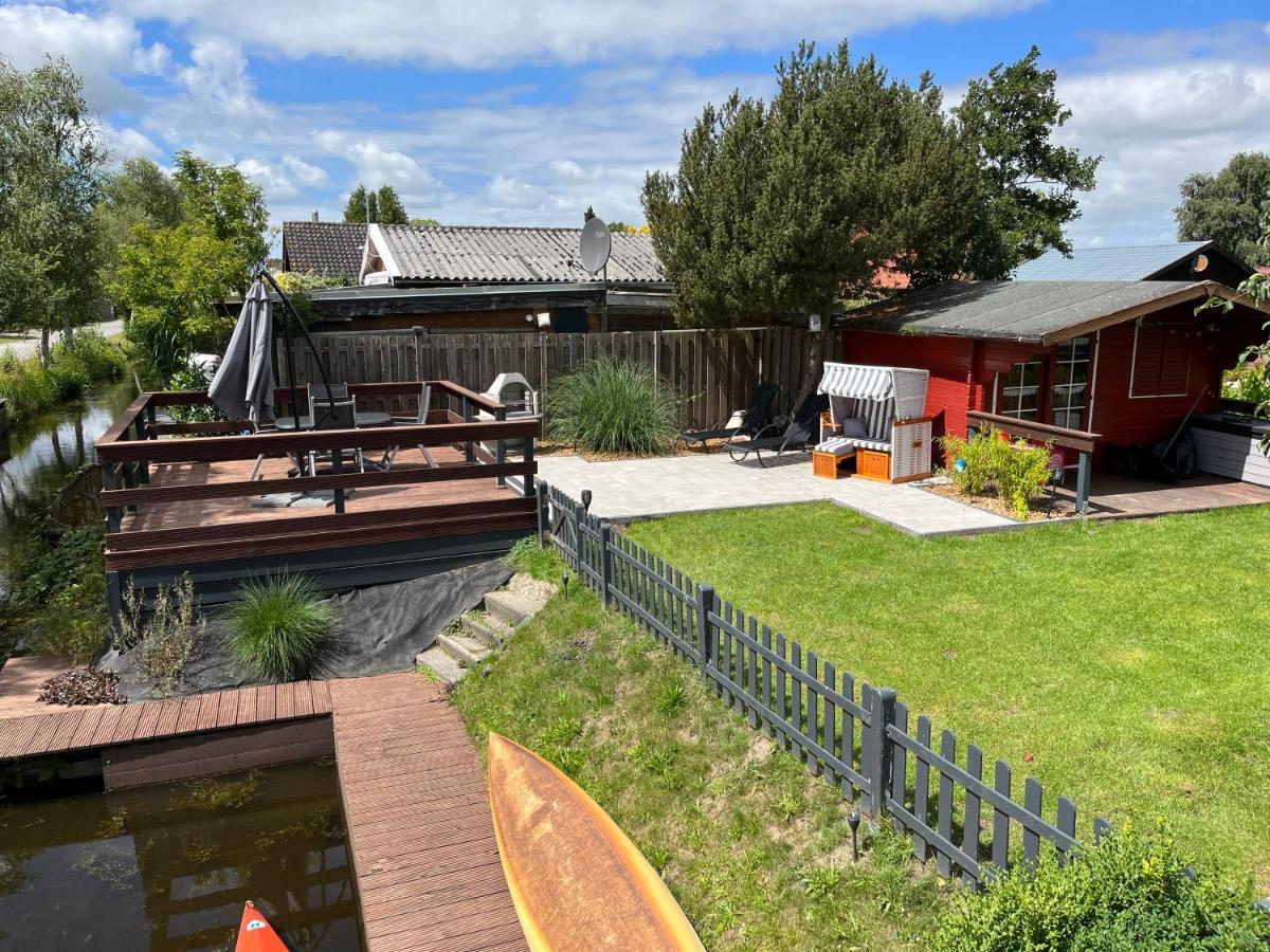 Meerbude Am Grossen Meer - Ferienhaus Südbrookmerland المظهر الخارجي الصورة